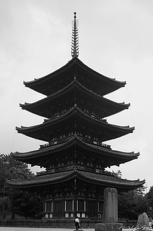 five story pagoda at nara kofukuji
