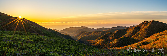 Sunrise, Shiretoko Pass