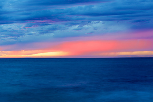 clouds and light above ke'e beach