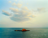 Cloud over Sea Lion Rock