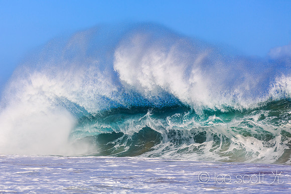 Blue Sky at Lumahai