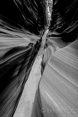 Lines Along a Narrow Path