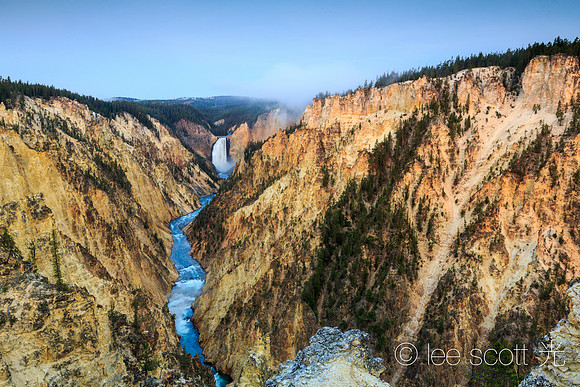 Canyon Falls (Yellowstone Version)