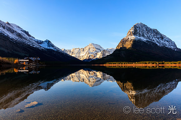 Many Glacier Glass