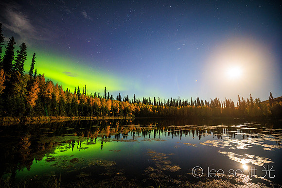 Aurora Shine and Moon Glow