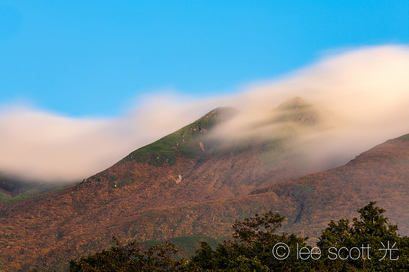 Clouds over Green Topped Mountain