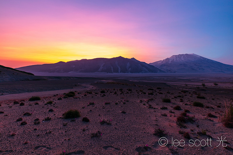 Sky Burn in the Valley of Ten Thousand Smokes