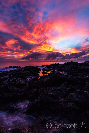 Vog in the Air Means Color in the Sky