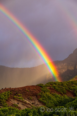 Rainbow at Kalalau