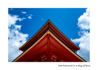 Red Diamond in a Sky of Blue