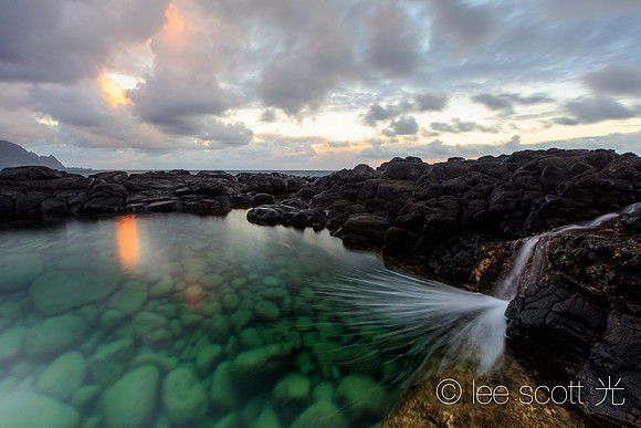 Glow and Splash at Queen's Bath